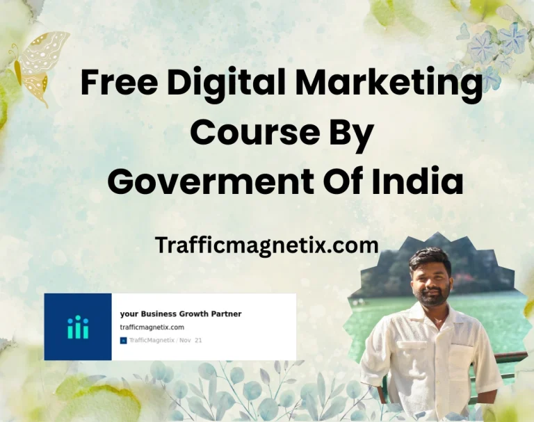 Free Digital Marketing Course By Goverment of India