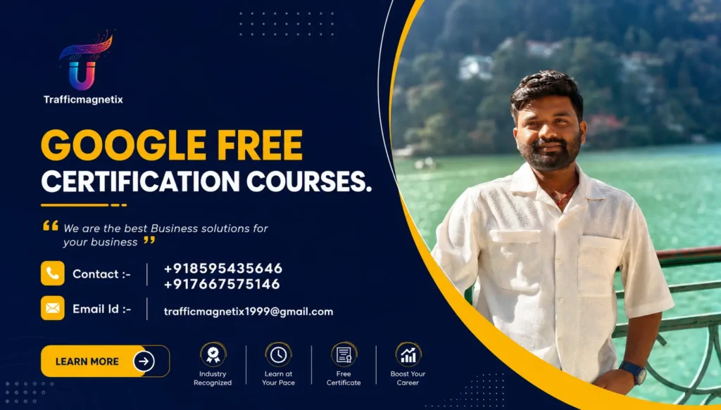 Google Free Certification Courses